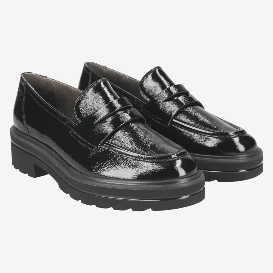 Paul Green SUPER SOFT Loafer Black New