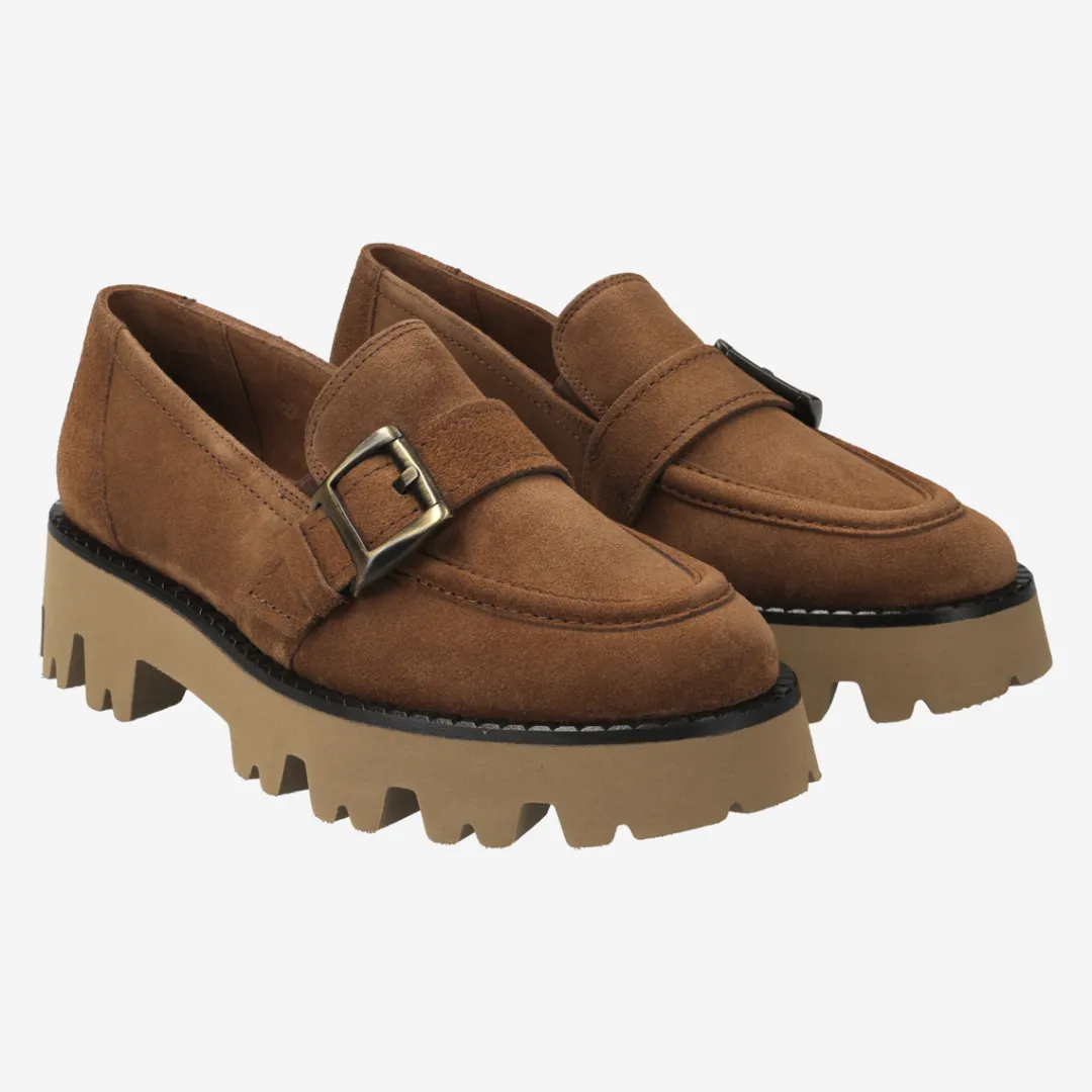 Paul Green SUPER SOFT Loafer Brown Hot