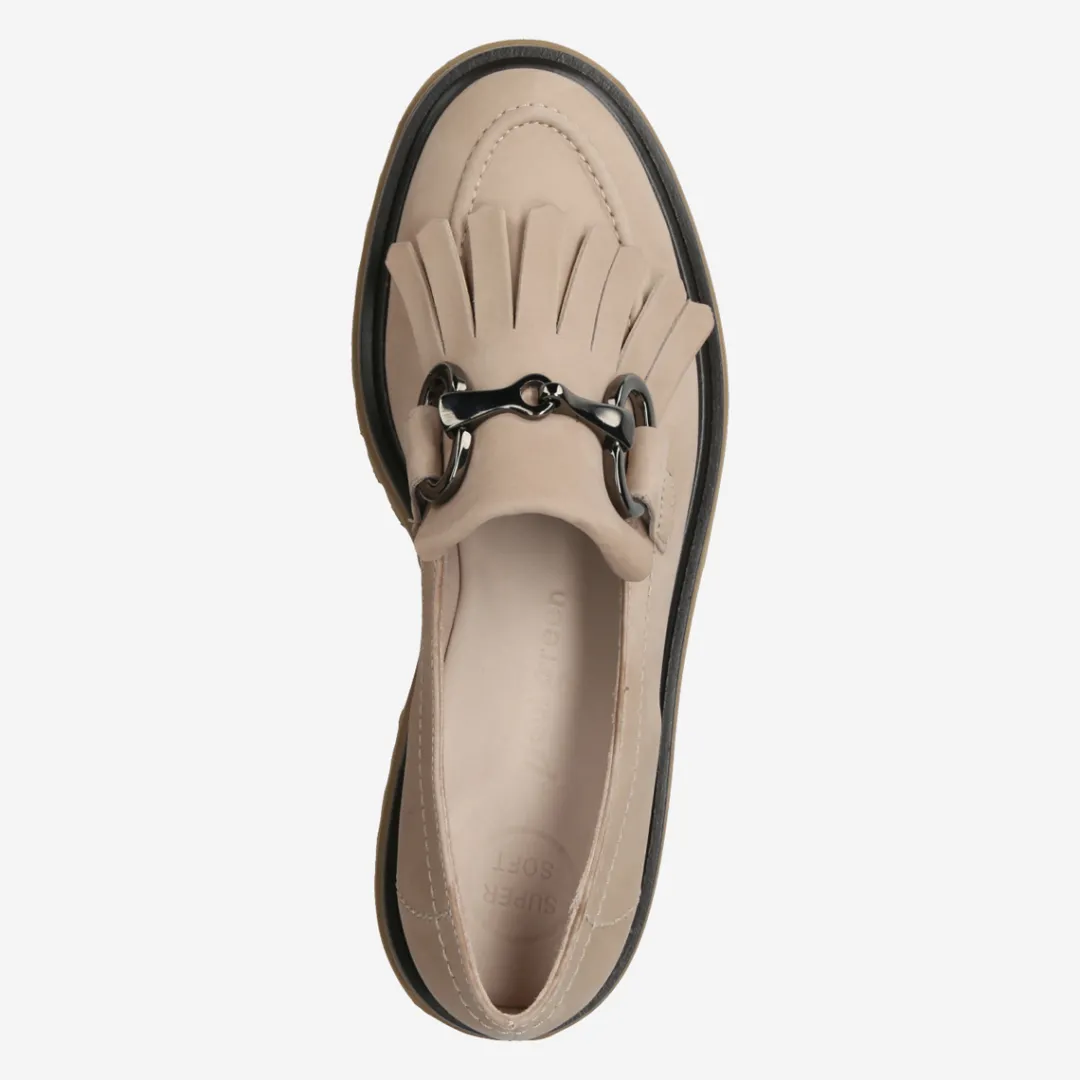 Paul Green SUPER SOFT Loafer Beige New