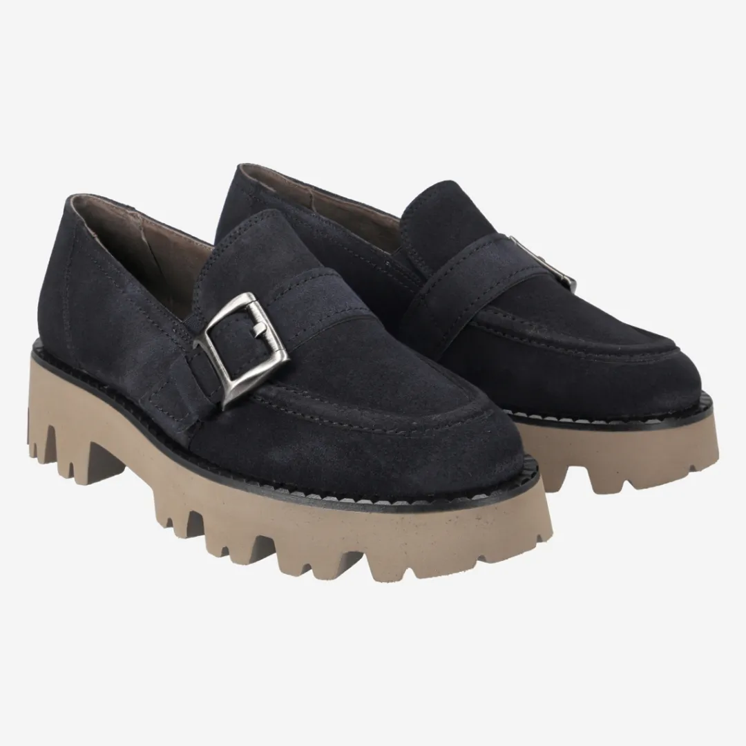 Paul Green SUPER SOFT Loafer Blue Discount