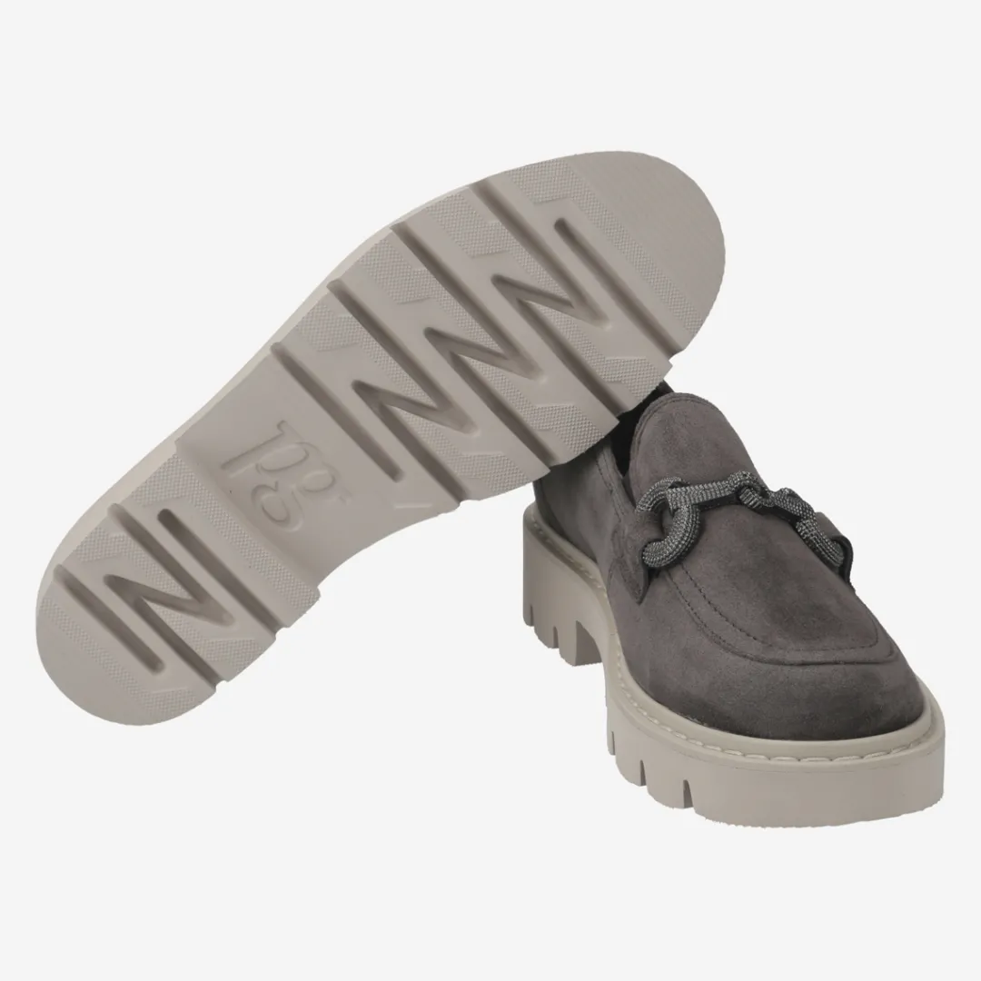 Paul Green SUPER SOFT loafer with exchangeable footbed Gray Online