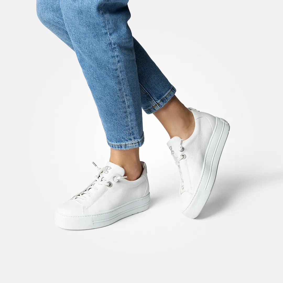 Paul Green SUPER SOFT Pauls White / Silver Clearance