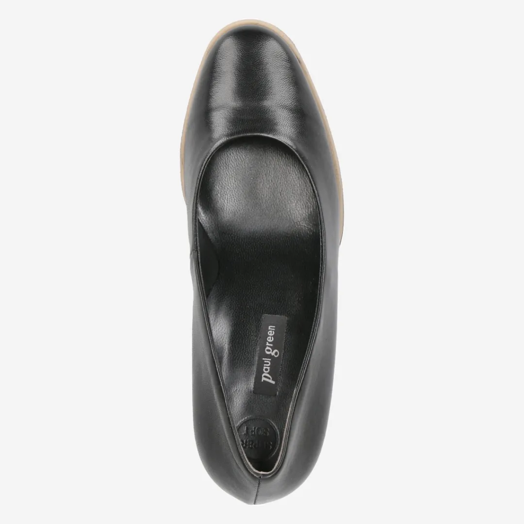 Paul Green SUPER SOFT platform pumps Black New