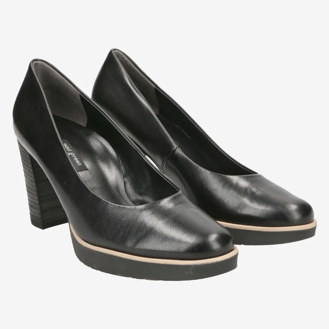 Paul Green SUPER SOFT platform pumps Black New