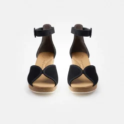 Paul Green SUPER SOFT sandal Black Clearance