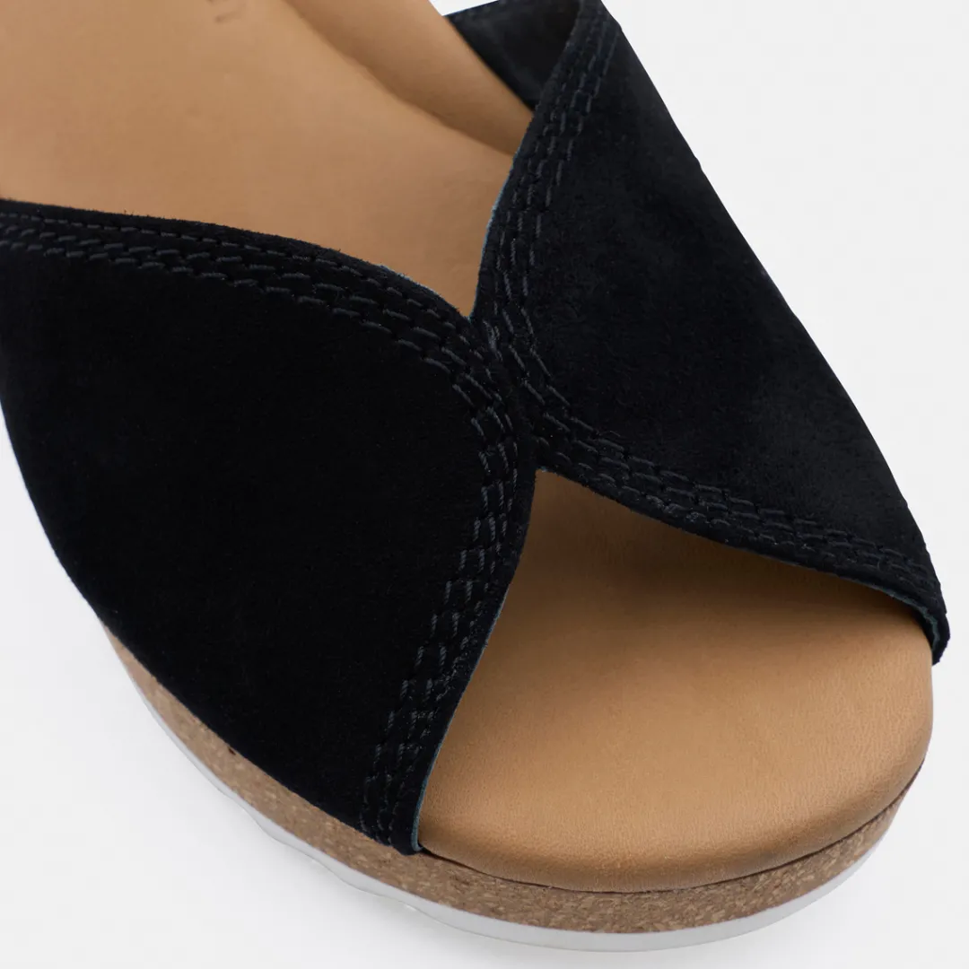 Paul Green SUPER SOFT sandal Black Clearance