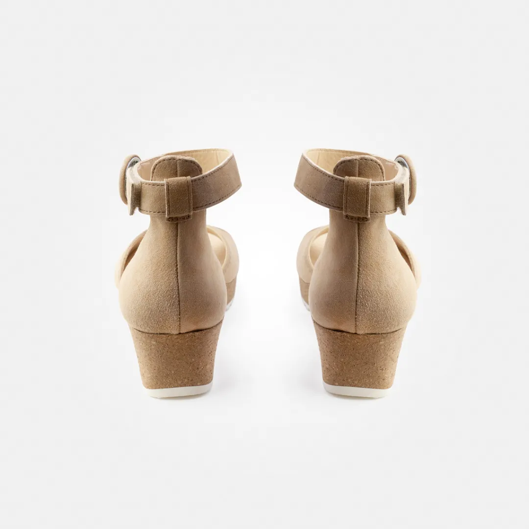 Paul Green SUPER SOFT sandal Sand/ Beige New