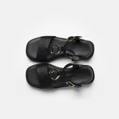 Paul Green SUPER SOFT sandal Black New