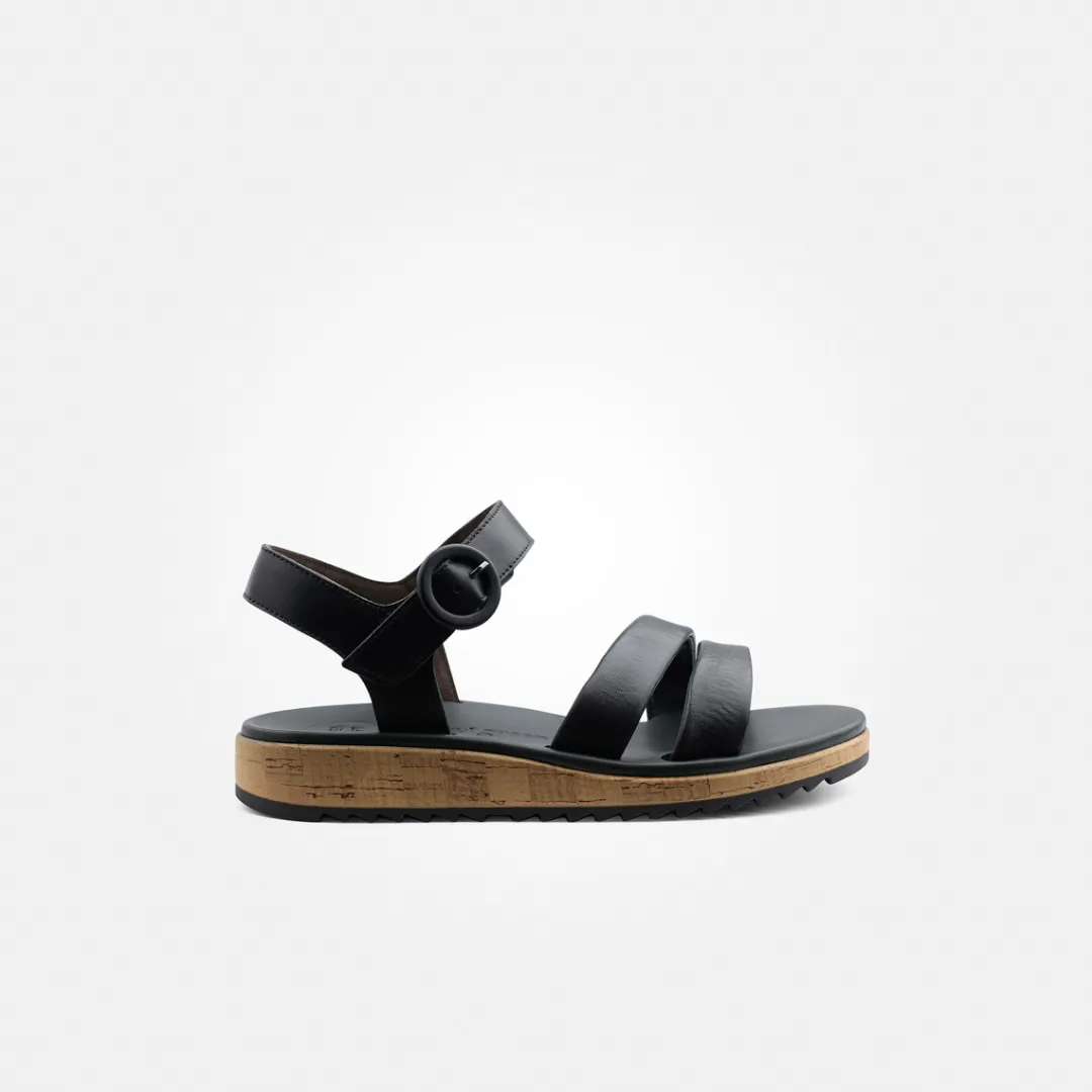 Paul Green SUPER SOFT sandal Black New