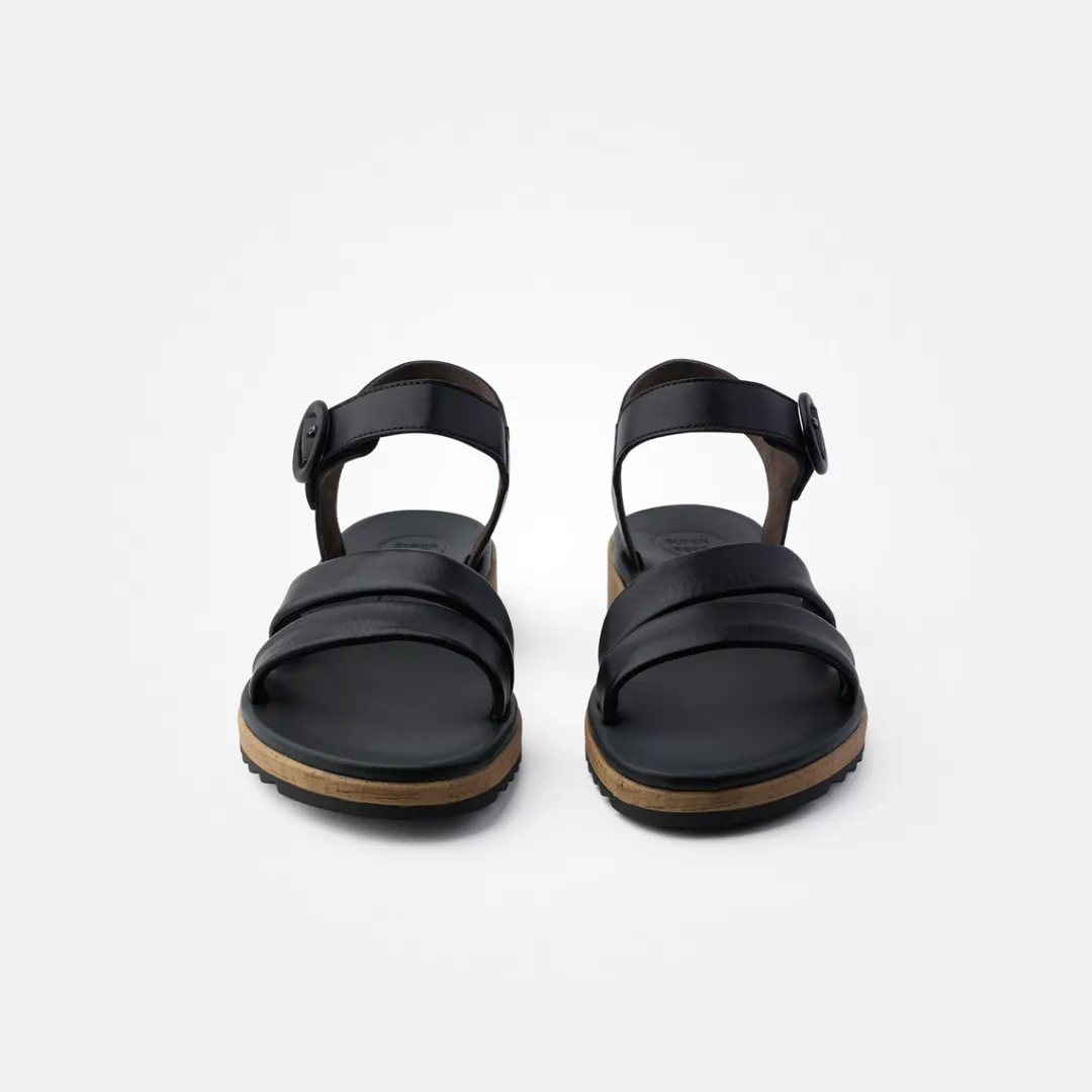 Paul Green SUPER SOFT sandal Black New