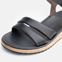 Paul Green SUPER SOFT sandal Black New