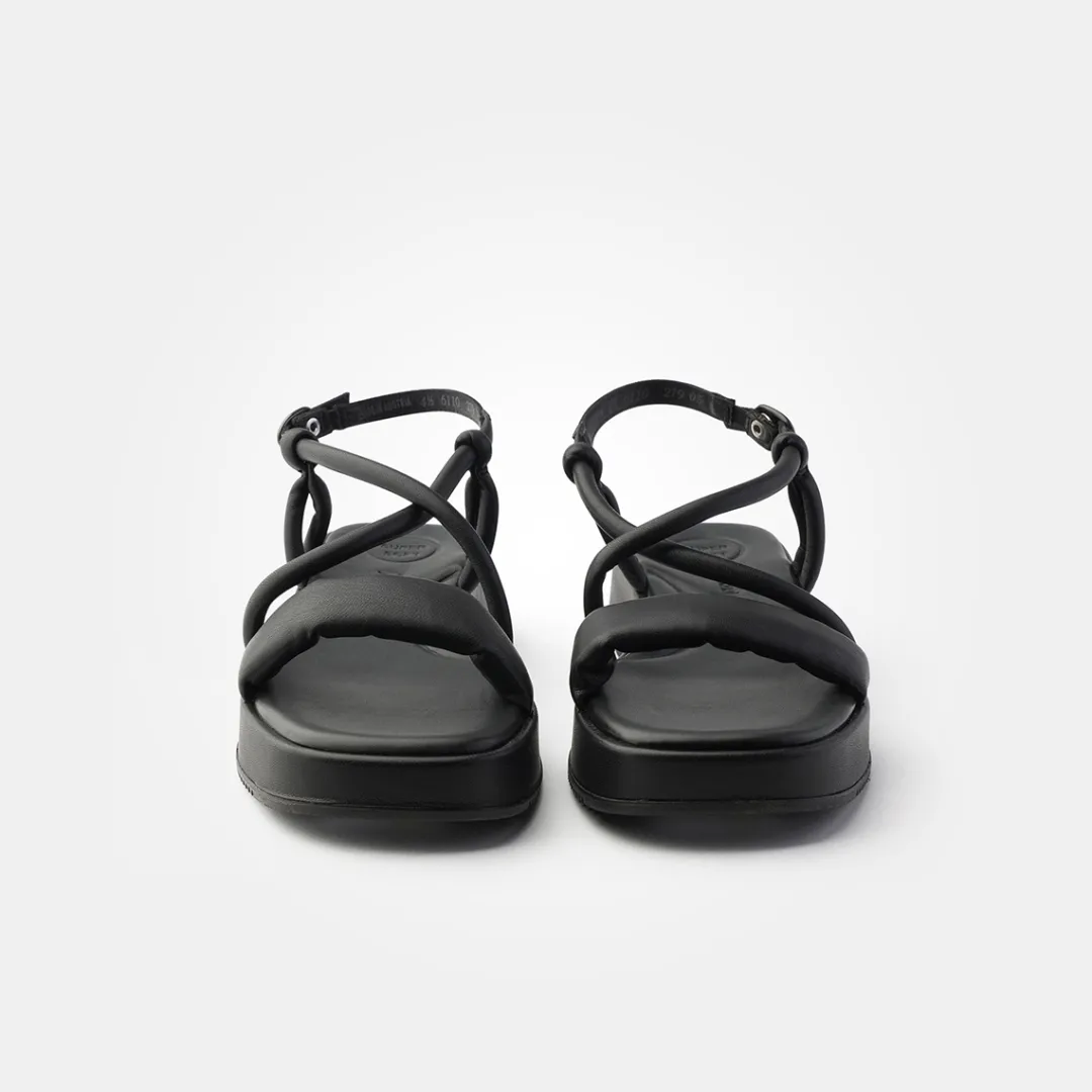 Paul Green SUPER SOFT sandal Black Clearance