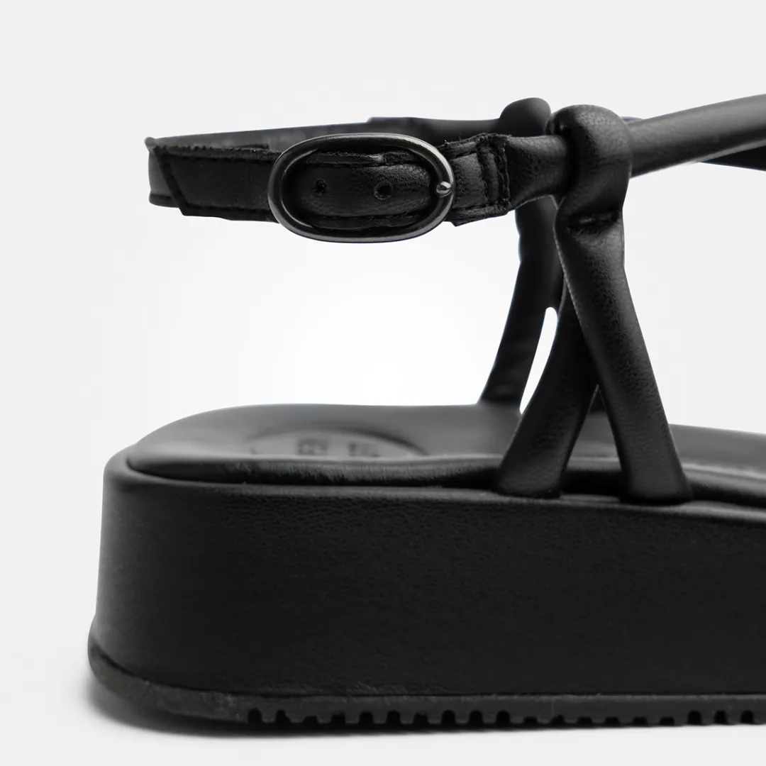 Paul Green SUPER SOFT sandal Black Clearance