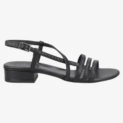 Paul Green SUPER SOFT sandal Black Clearance