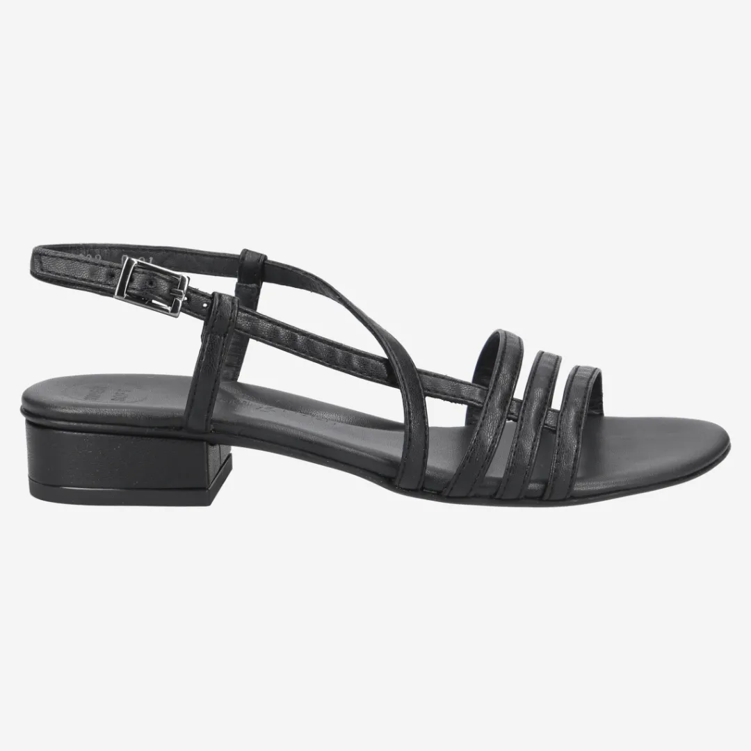 Paul Green SUPER SOFT sandal Black Clearance