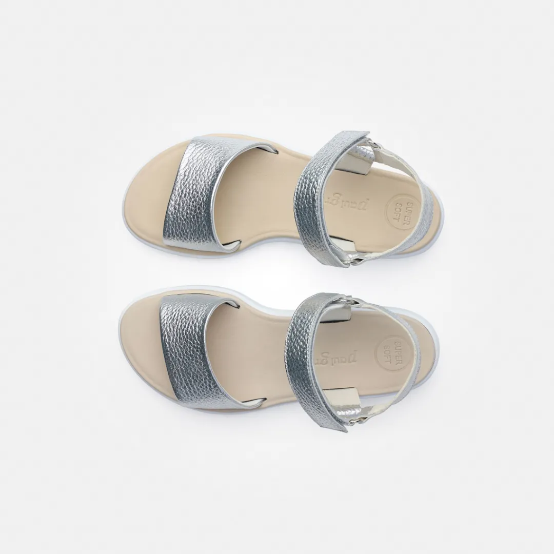 Paul Green SUPER SOFT sandal Silver Best
