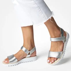 Paul Green SUPER SOFT sandal Silver Best