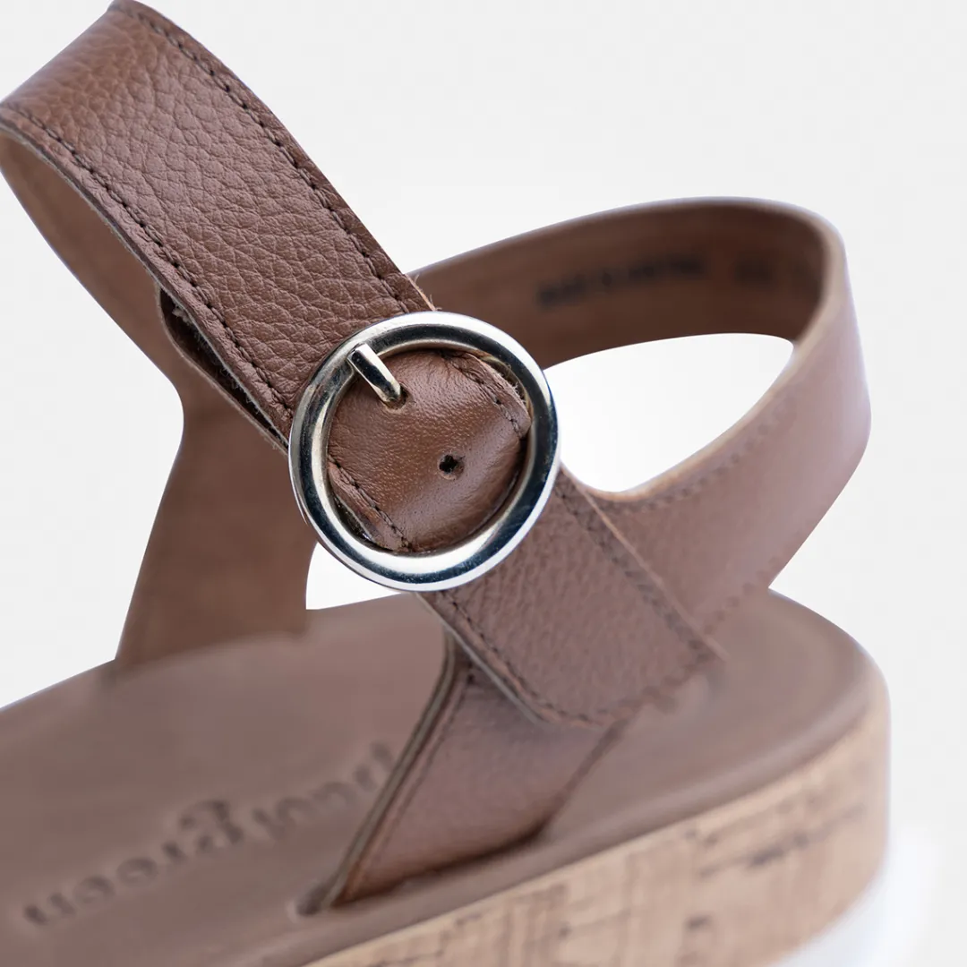 Paul Green SUPER SOFT sandal Brown Best