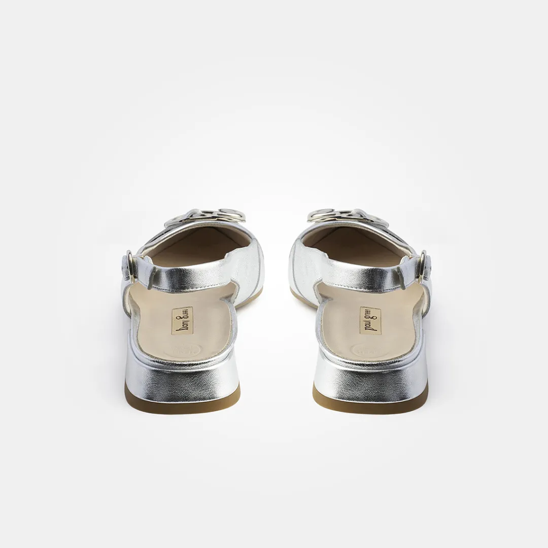 Paul Green SUPER SOFT sling sandal Silver