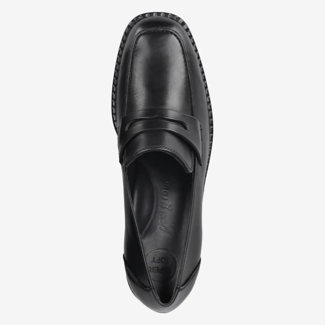 Paul Green SUPER SOFT Slipper Black Clearance