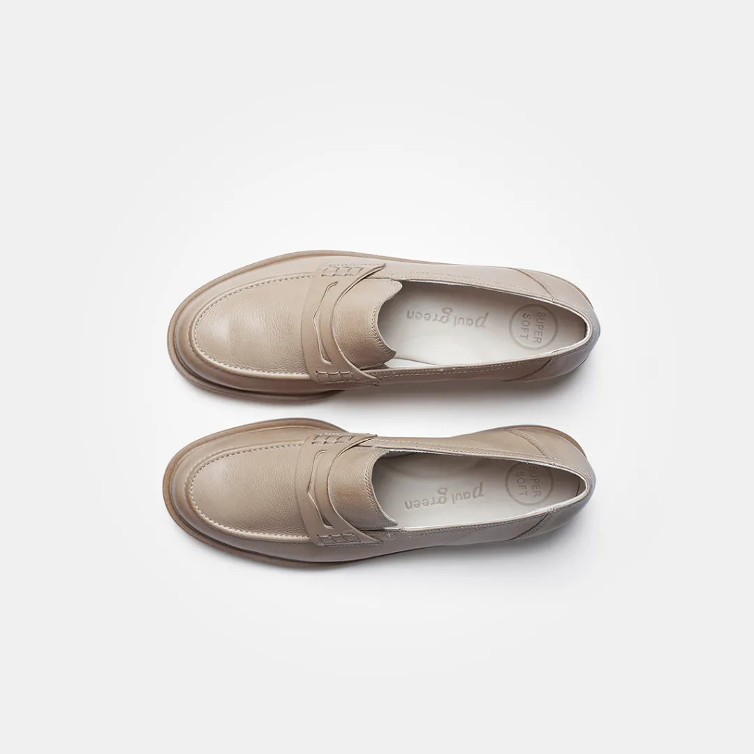 Paul Green SUPER SOFT slipper Beige Discount