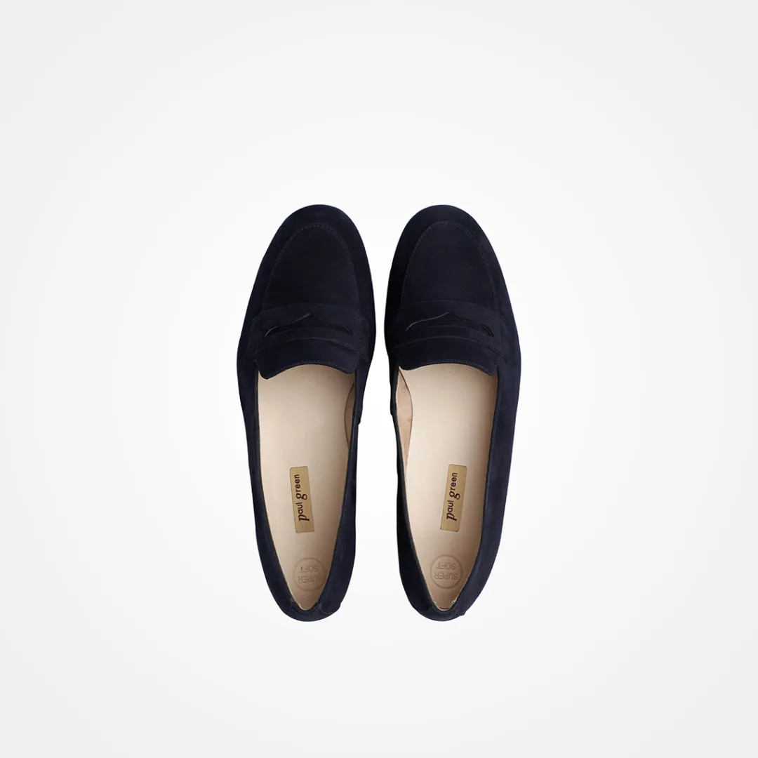 Paul Green SUPER SOFT Slipper Blue Clearance