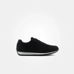 Paul Green SUPER SOFT sneaker with removable footbed Black Clearance