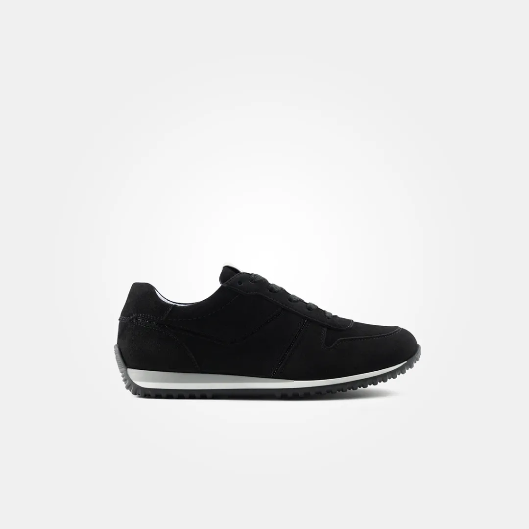 Paul Green SUPER SOFT sneaker with removable footbed Black Clearance