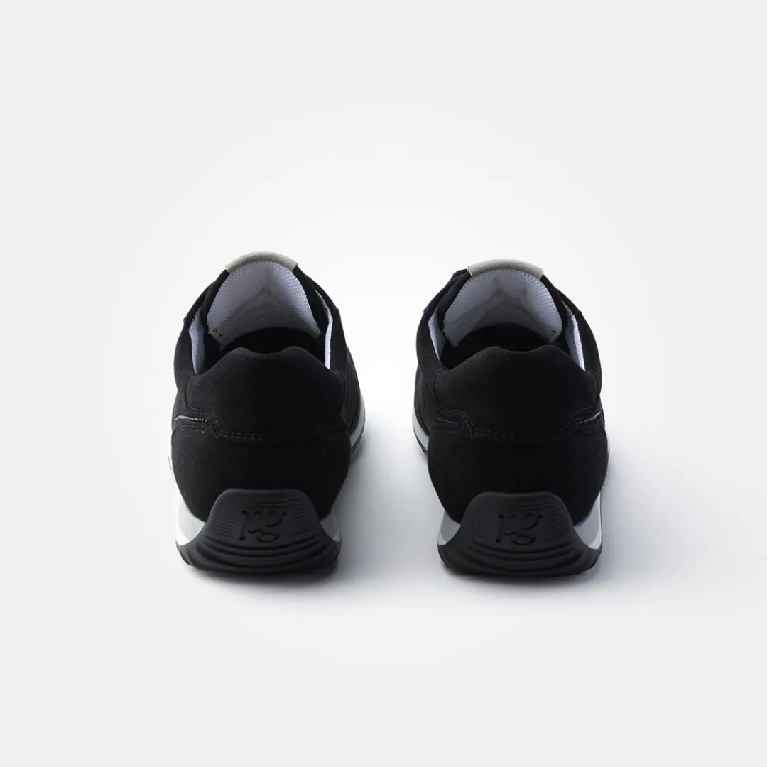 Paul Green SUPER SOFT sneaker with removable footbed Black Clearance