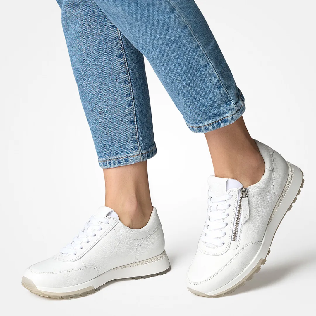 Paul Green SUPER SOFT sneaker with removable footbed White Online