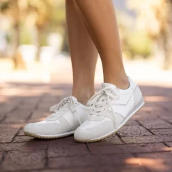 Paul Green SUPER SOFT sneaker with removable footbed White Clearance