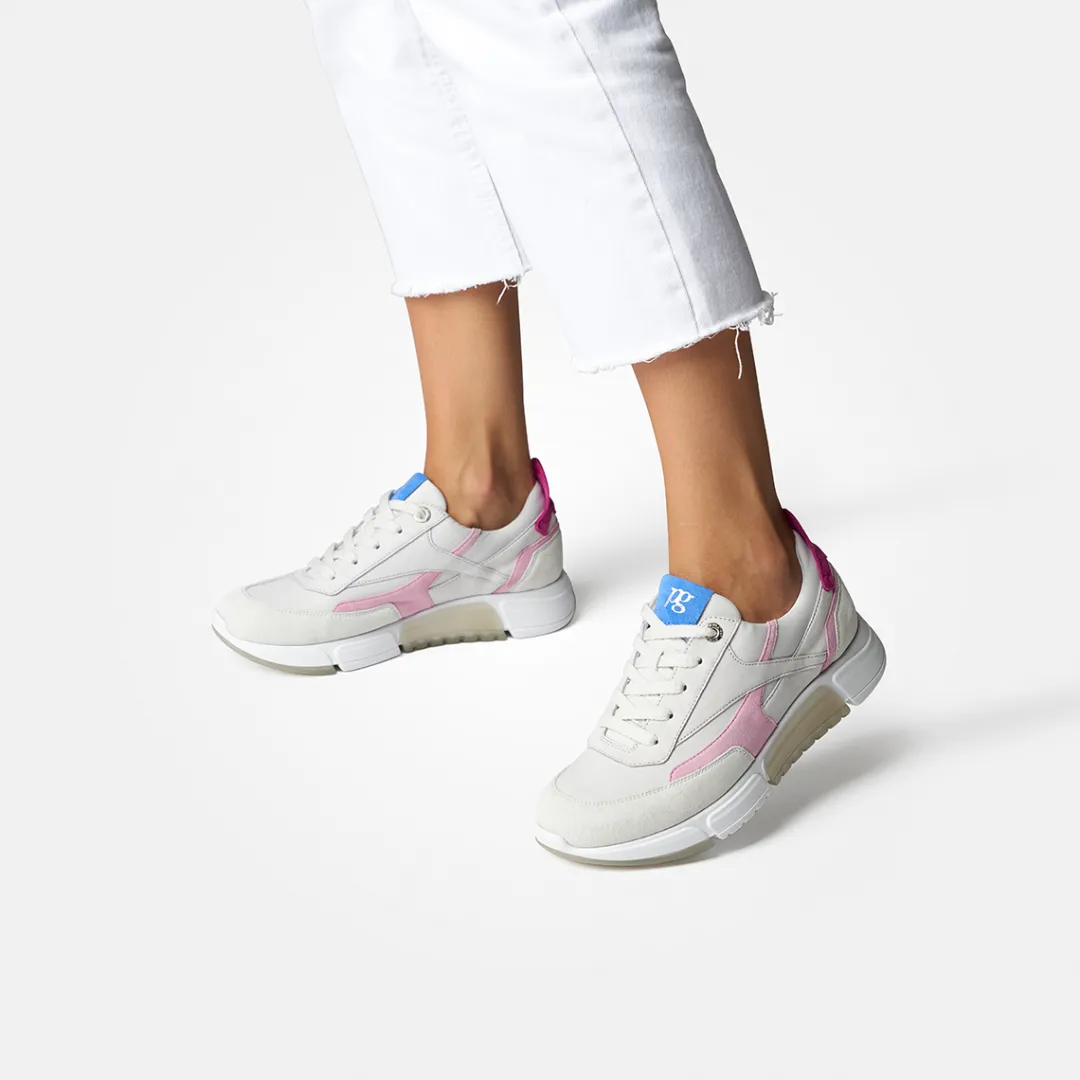 Paul Green SUPER SOFT sneaker with removable footbed White New