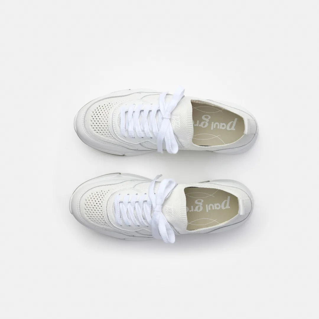 Paul Green SUPER SOFT sneaker with removable footbed White Best