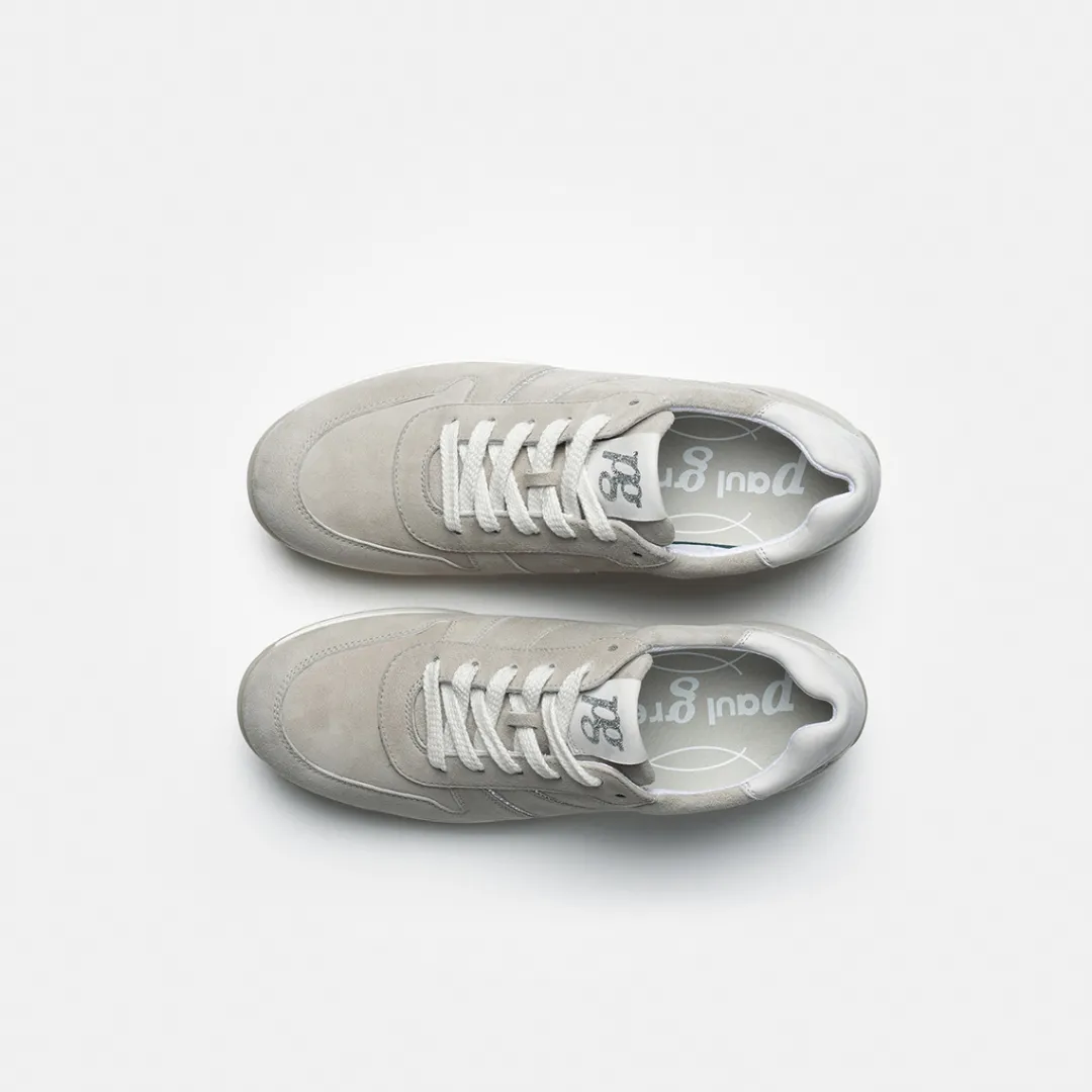 Paul Green SUPER SOFT sneaker with removable footbed Gray / Offwhite Clearance
