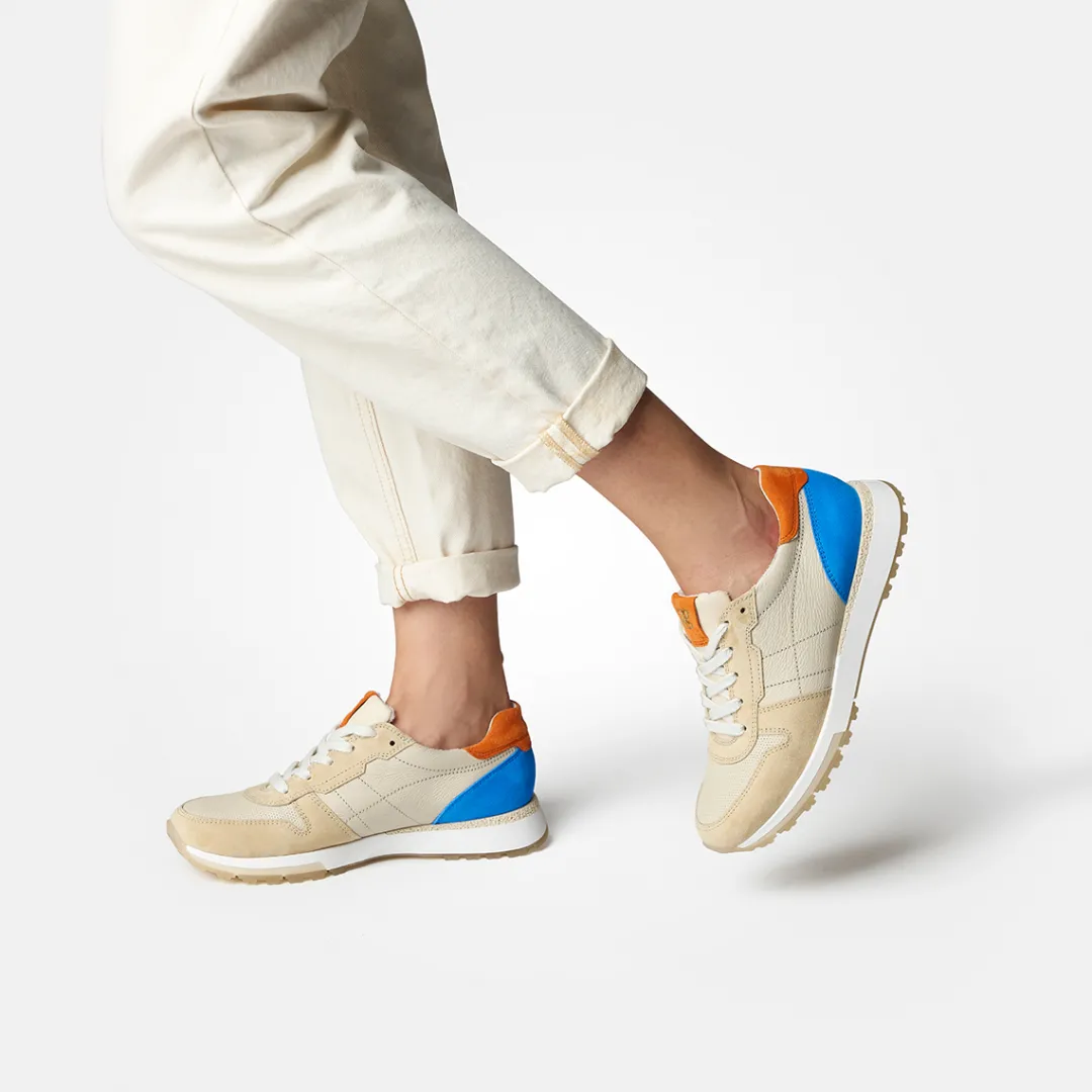 Paul Green SUPER SOFT sneaker with removable footbed Beige Outlet