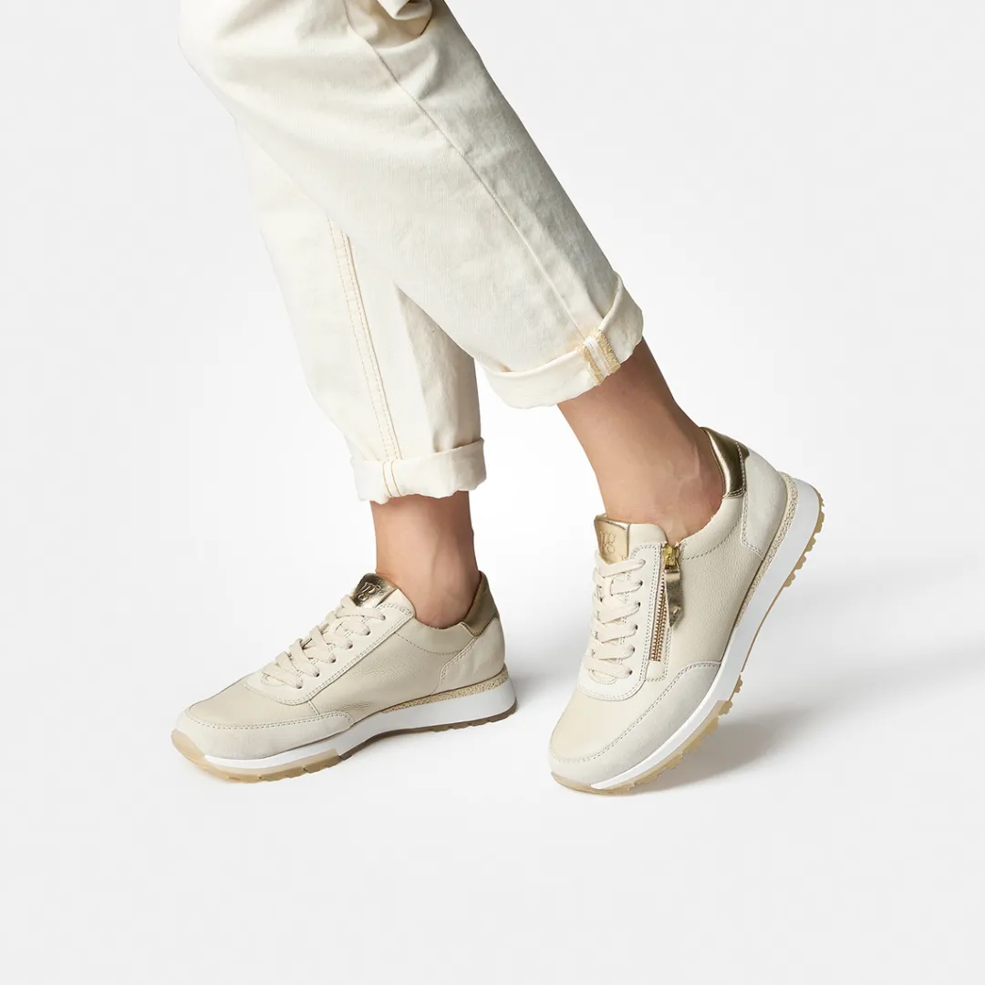 Paul Green SUPER SOFT sneaker with removable footbed Beige Outlet