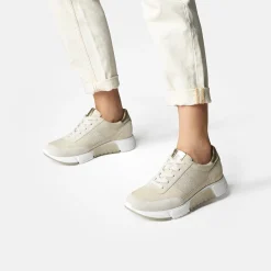 Paul Green SUPER SOFT sneaker with removable footbed Beige