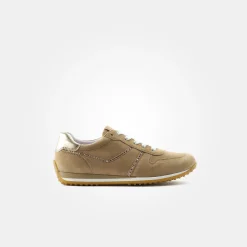 Paul Green SUPER SOFT sneaker with removable footbed Beige Clearance