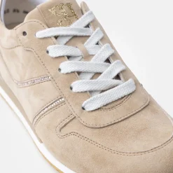 Paul Green SUPER SOFT sneaker with removable footbed Beige Clearance